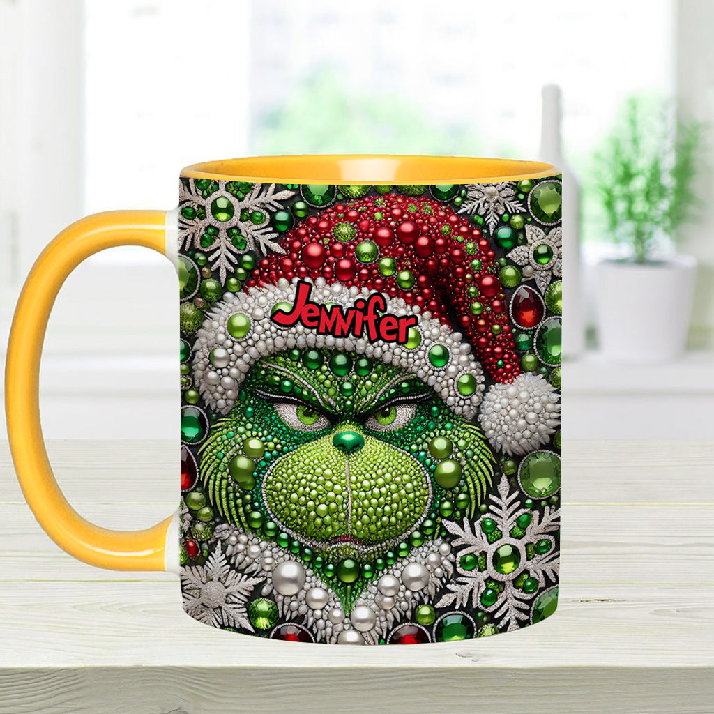 Fröhliche Grinchmas - Personalisierter Stola-Weihnachtsbecher