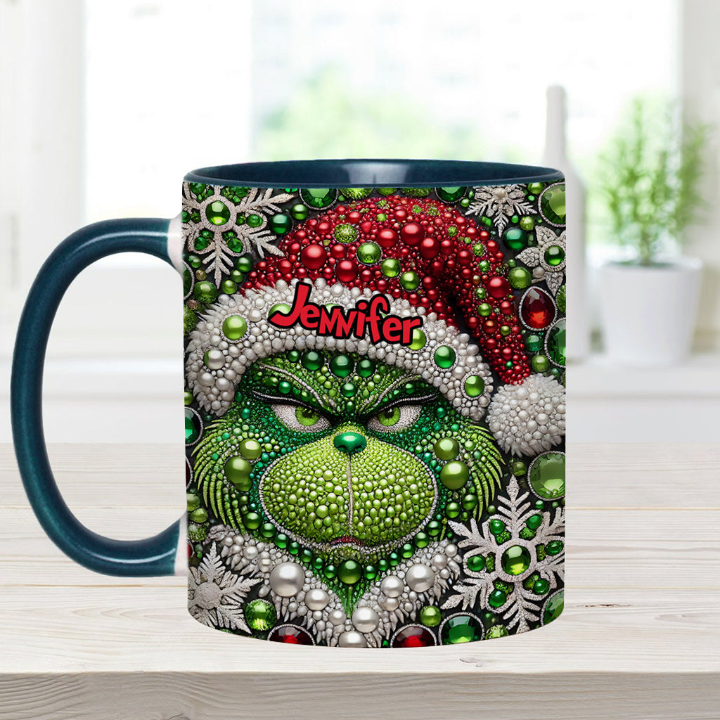 Fröhliche Grinchmas - Personalisierter Stola-Weihnachtsbecher