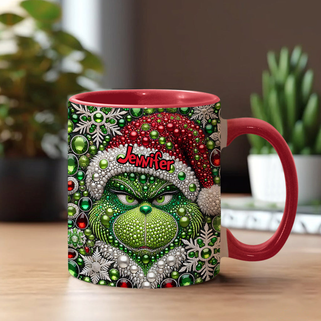 Fröhliche Grinchmas - Personalisierter Stola-Weihnachtsbecher