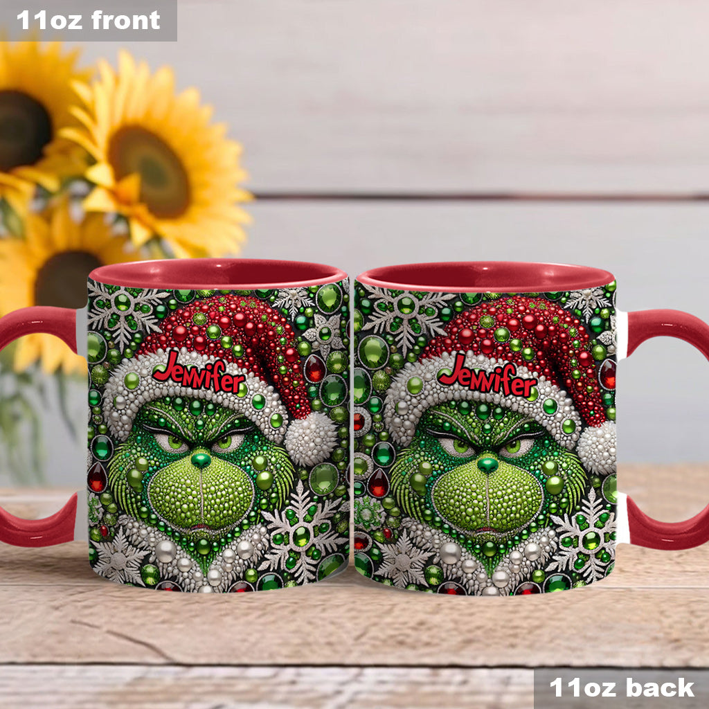 Fröhliche Grinchmas - Personalisierter Stola-Weihnachtsbecher