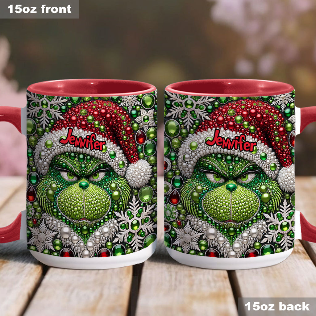 Fröhliche Grinchmas - Personalisierter Stola-Weihnachtsbecher