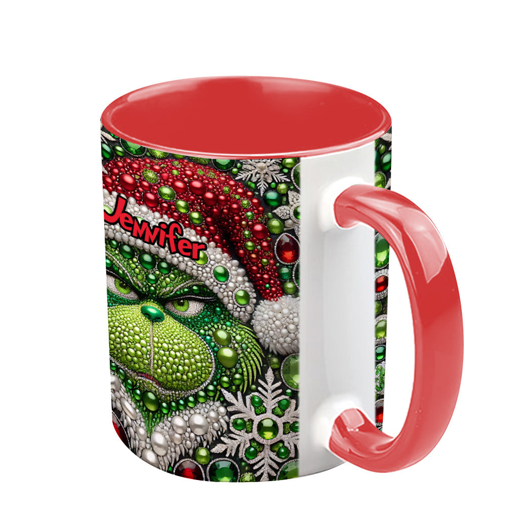 Fröhliche Grinchmas - Personalisierter Stola-Weihnachtsbecher