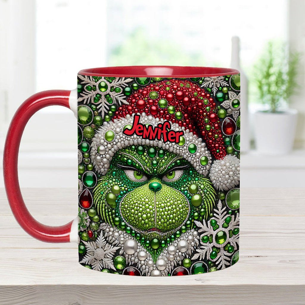 Fröhliche Grinchmas - Personalisierter Stola-Weihnachtsbecher
