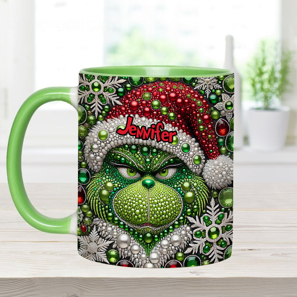 Fröhliche Grinchmas - Personalisierter Stola-Weihnachtsbecher