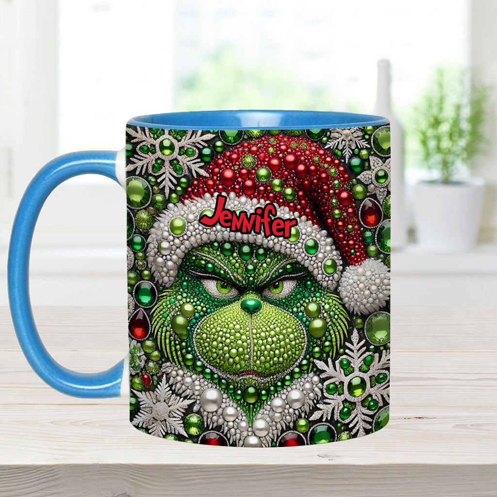 Fröhliche Grinchmas - Personalisierter Stola-Weihnachtsbecher