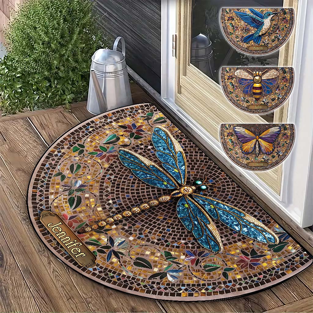 Welcome To The House Of A Gardener - Personalized Gardening Shaped Doormat