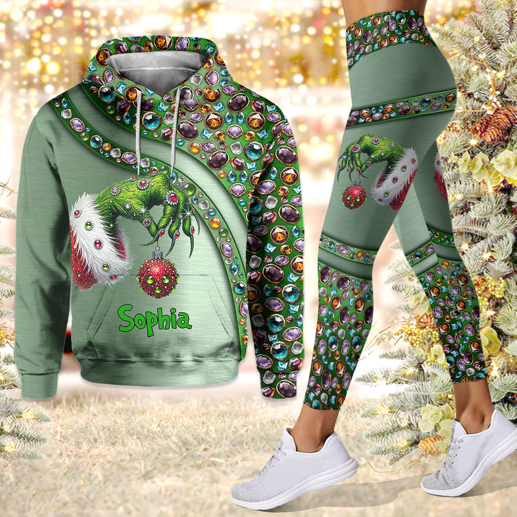 Merry Christmas - Personalized Stole Christmas Hoodie and Leggings