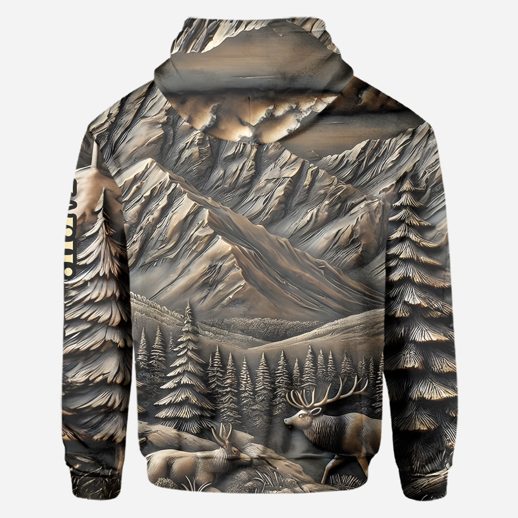 Zum Jagen geboren, zum Arbeiten gezwungen – personalisiertes Jagd-T-Shirt