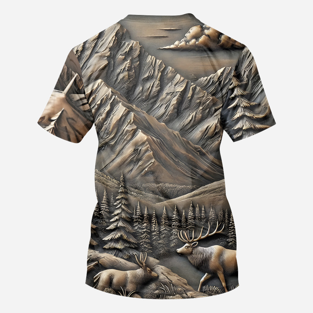 Zum Jagen geboren, zum Arbeiten gezwungen – personalisiertes Jagd-T-Shirt