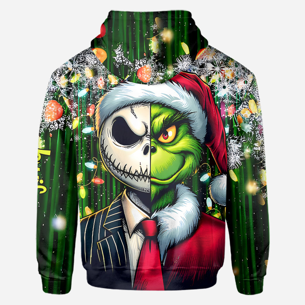 Joyeux Noël - T-shirt personnalisé avec étole de Noël