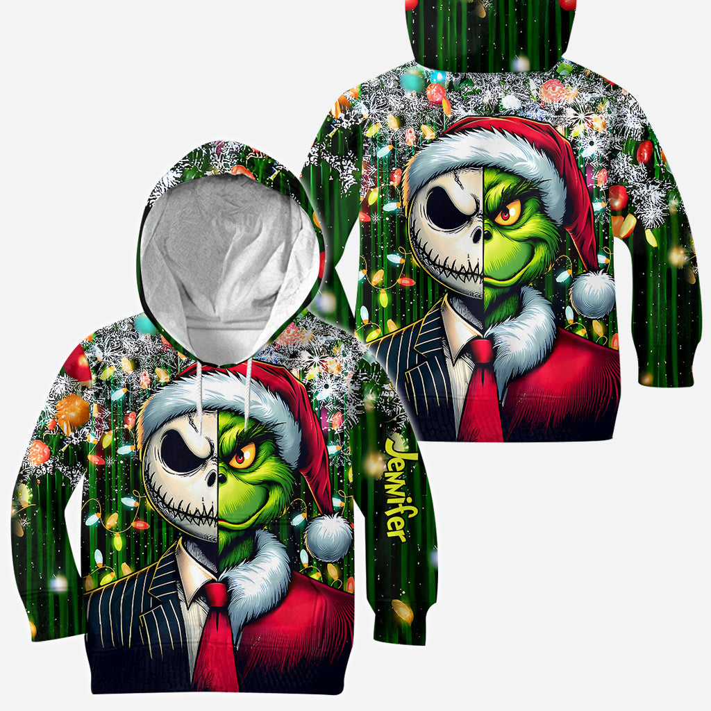 Joyeux Noël - T-shirt personnalisé avec étole de Noël