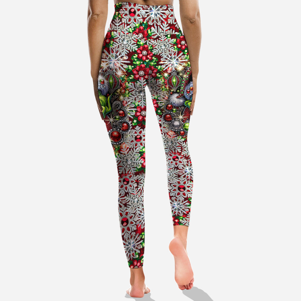 Merry Christmas - Personalized Stole Christmas Hoodie and Leggings