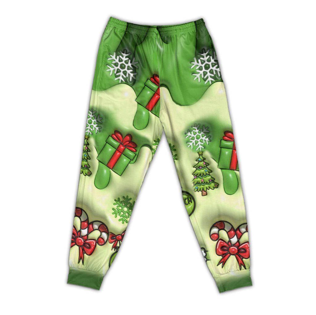 Frohe Weihnachten – Personalisiertes Stola-Weihnachtspyjama-Set