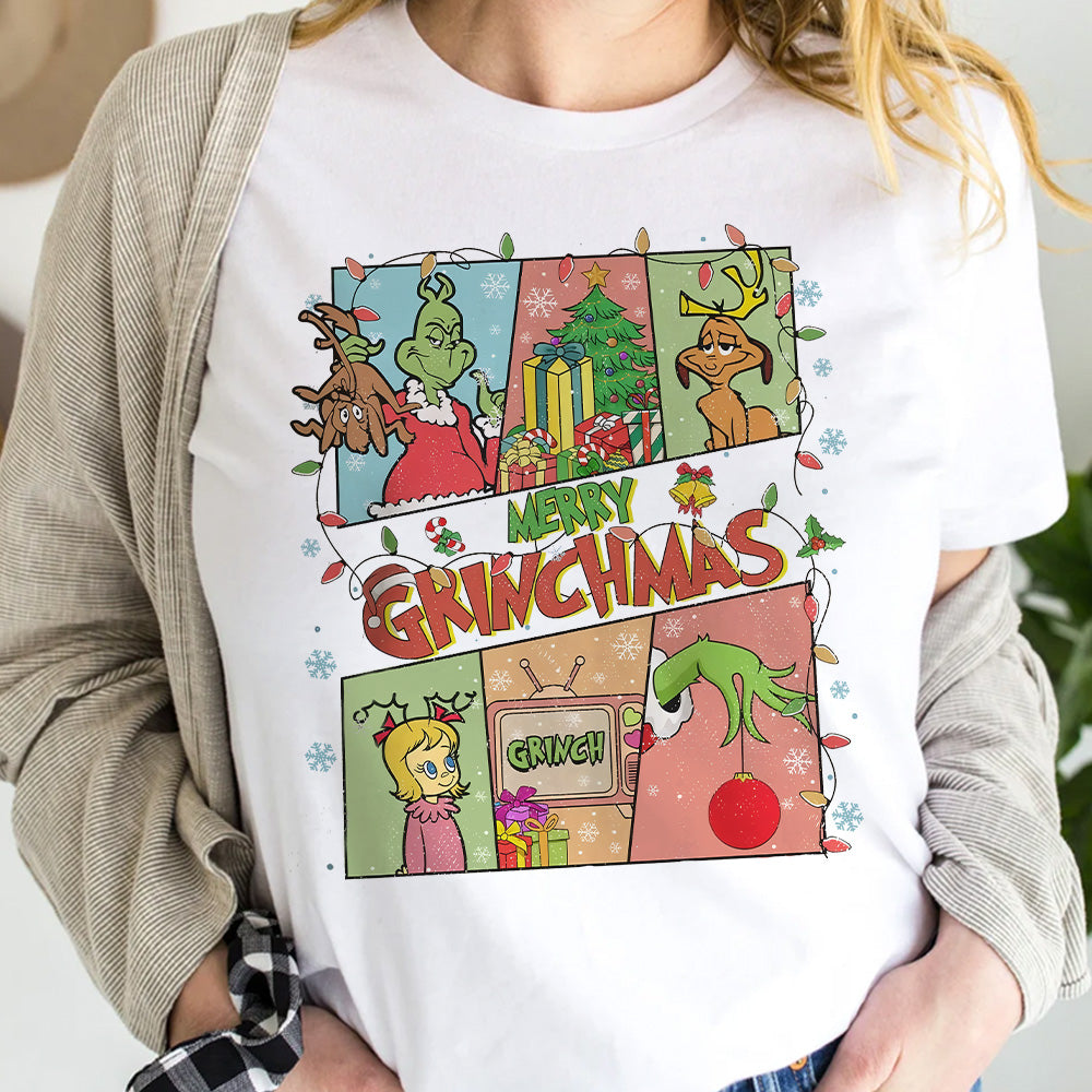 Frohe Weihnachten – Stole Christmas T-Shirt und Hoodie
