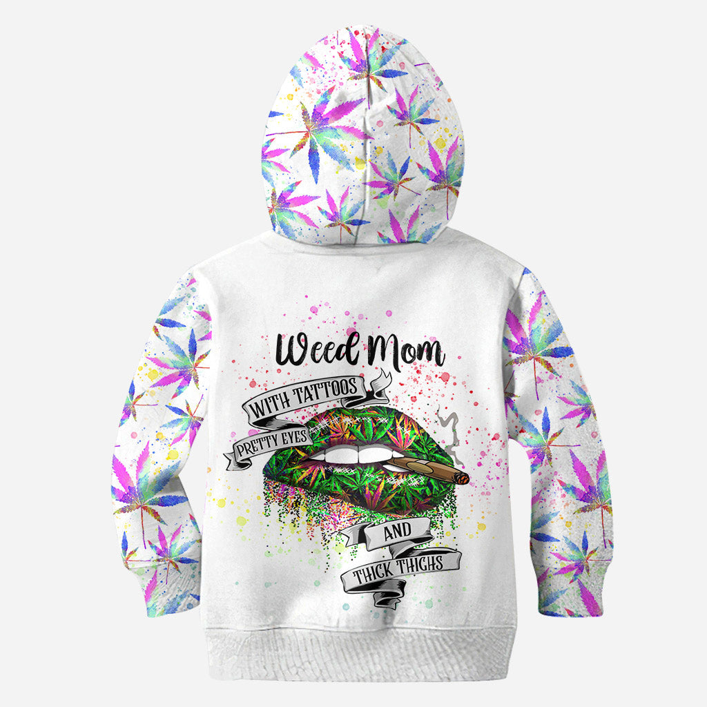 Maman hyperactive - Sweat à capuche et legging personnalisés pour maman