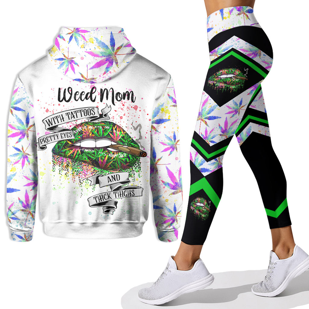 Maman hyperactive - Sweat à capuche et legging personnalisés pour maman