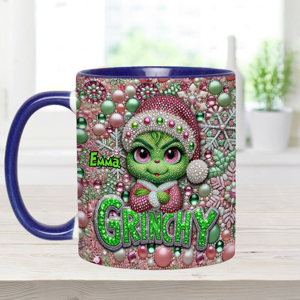 Fröhliche Grinchmas - Personalisierter Stola-Weihnachtsbecher