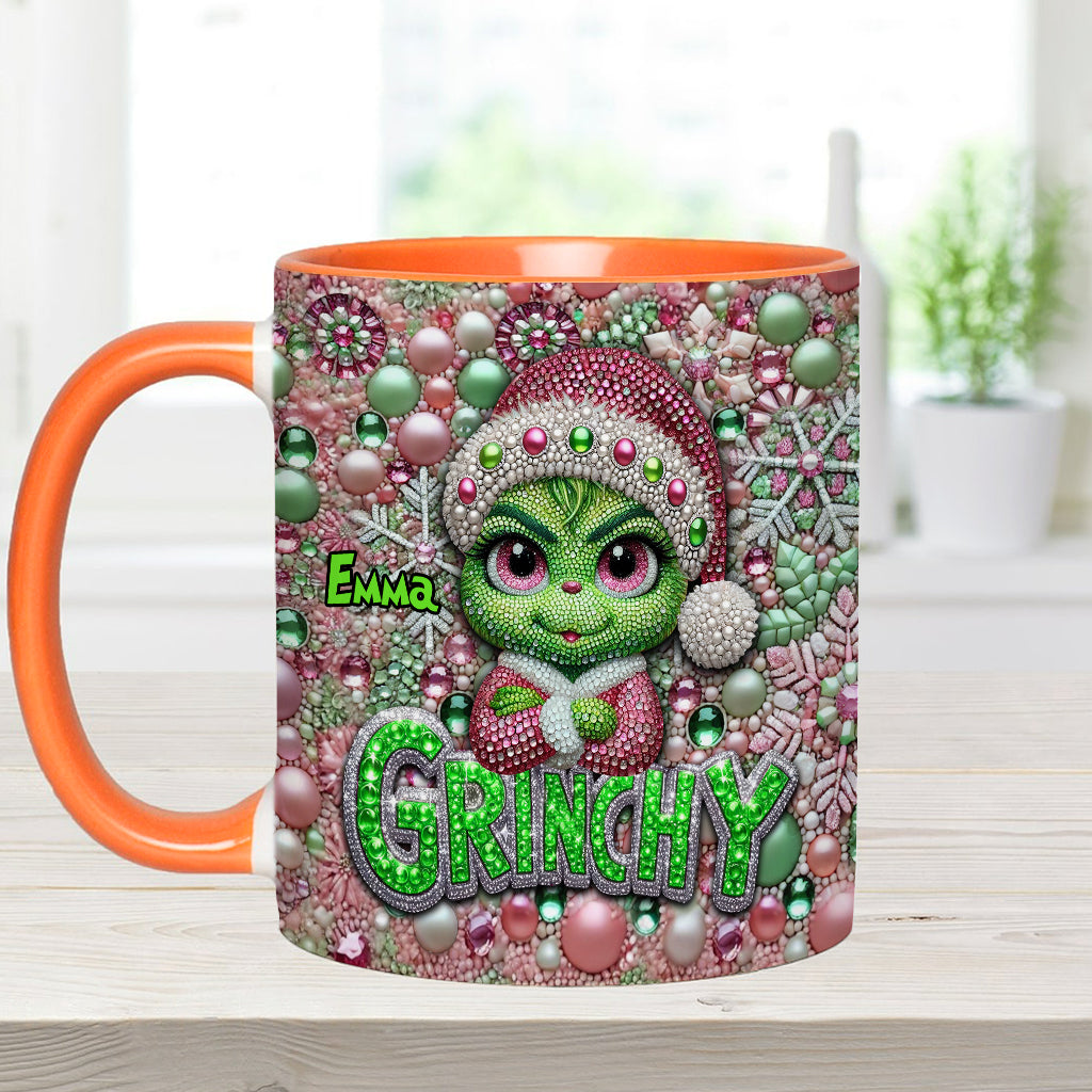 Fröhliche Grinchmas - Personalisierter Stola-Weihnachtsbecher