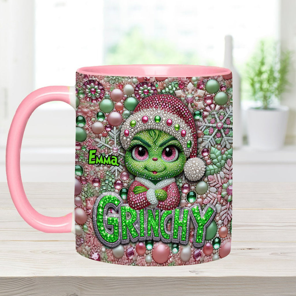 Fröhliche Grinchmas - Personalisierter Stola-Weihnachtsbecher
