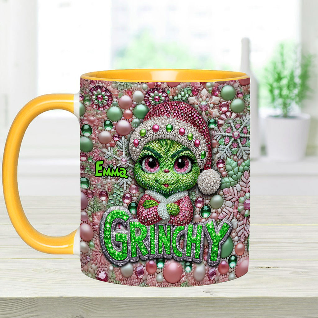 Fröhliche Grinchmas - Personalisierter Stola-Weihnachtsbecher