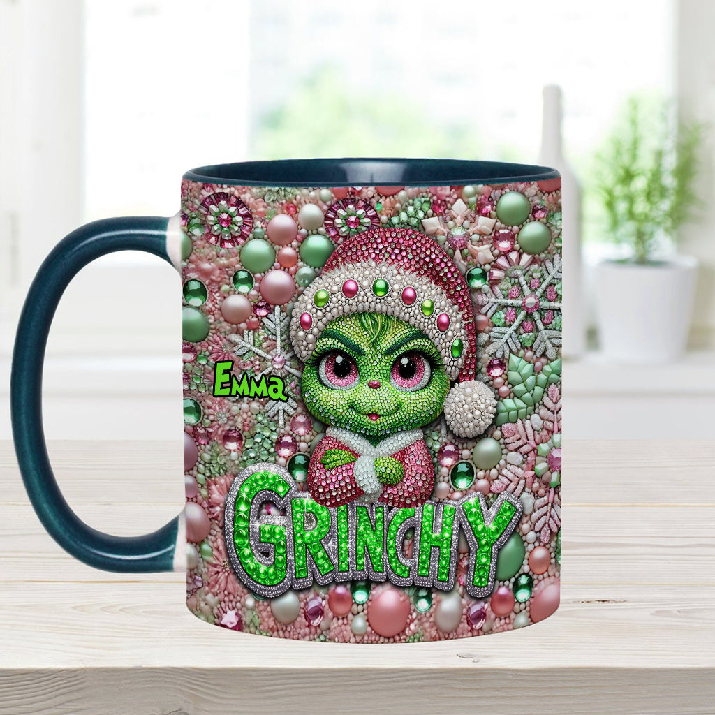 Fröhliche Grinchmas - Personalisierter Stola-Weihnachtsbecher