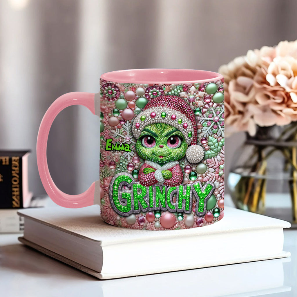 Fröhliche Grinchmas - Personalisierter Stola-Weihnachtsbecher