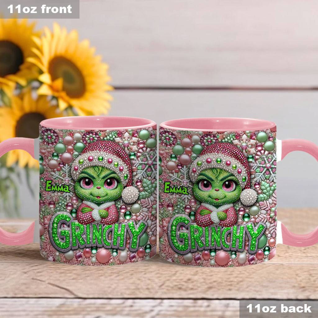 Fröhliche Grinchmas - Personalisierter Stola-Weihnachtsbecher