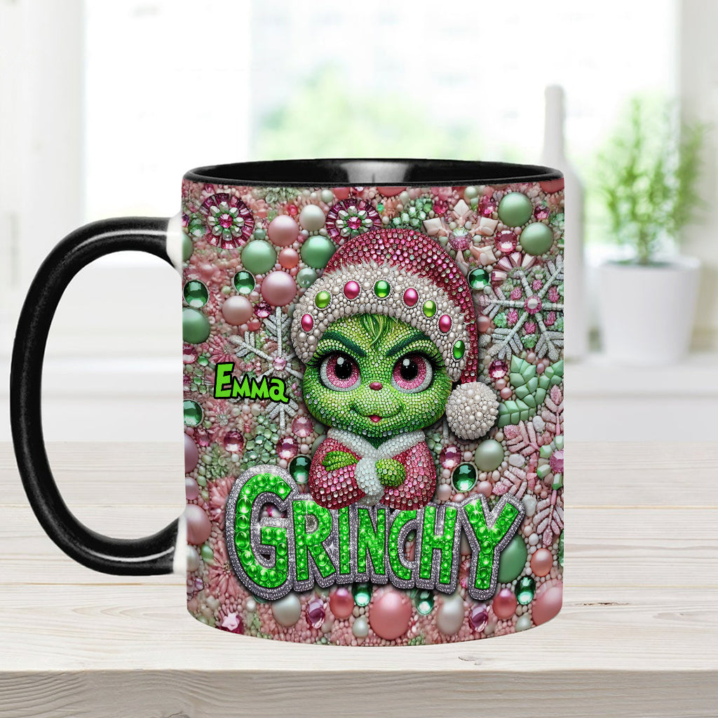 Fröhliche Grinchmas - Personalisierter Stola-Weihnachtsbecher