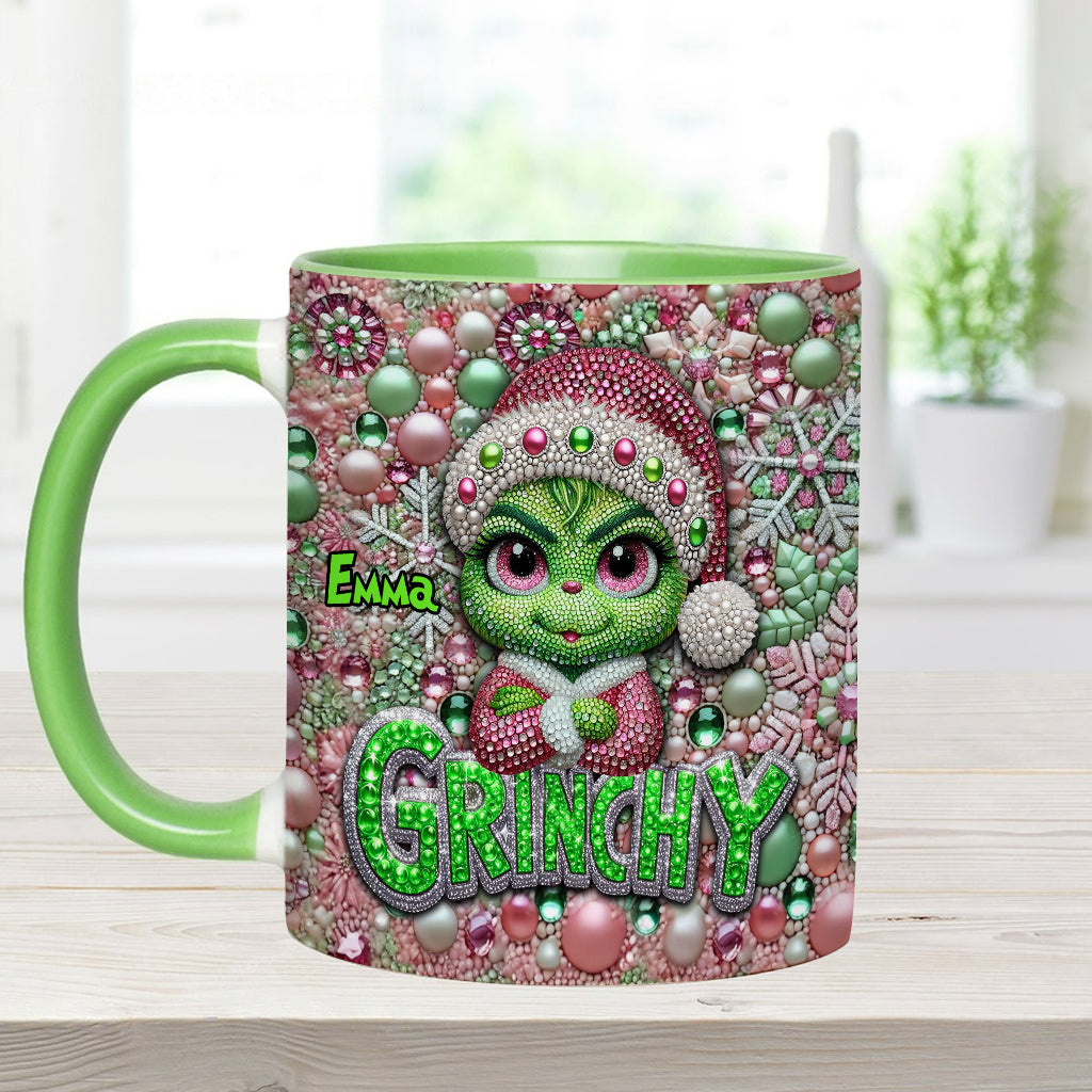 Fröhliche Grinchmas - Personalisierter Stola-Weihnachtsbecher