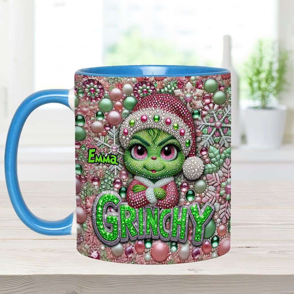 Fröhliche Grinchmas - Personalisierter Stola-Weihnachtsbecher