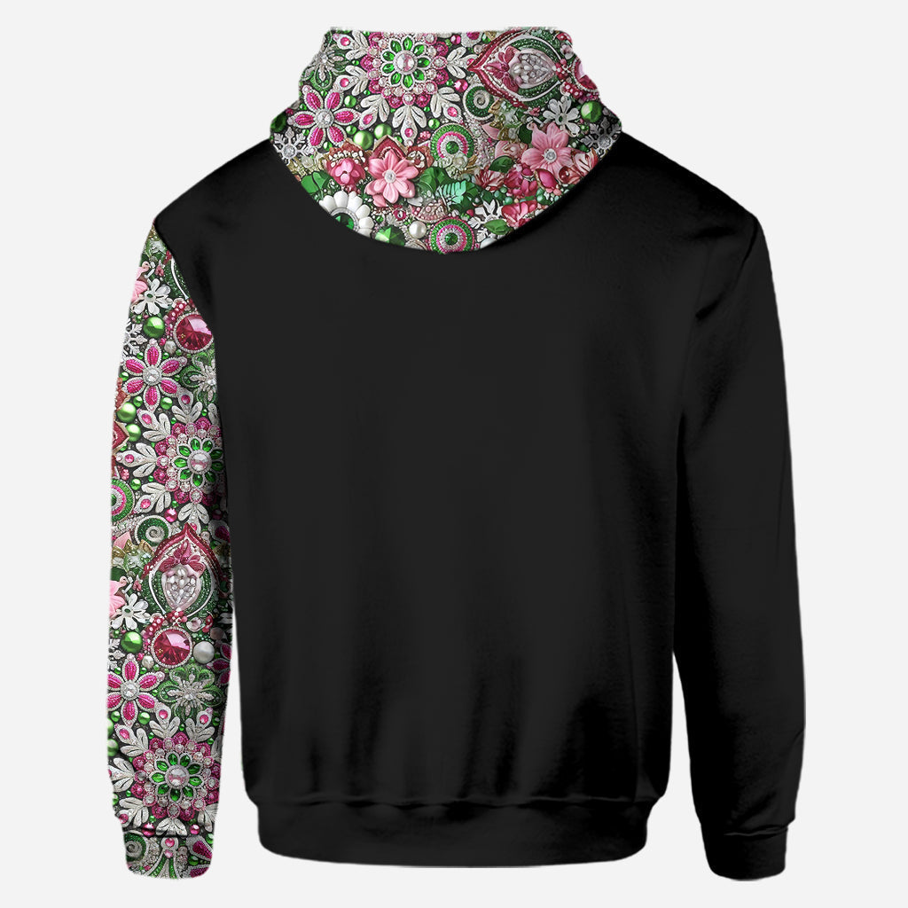 Fröhliche Grinchmas – Personalisierter Stola-Weihnachtshoodie und Leggings