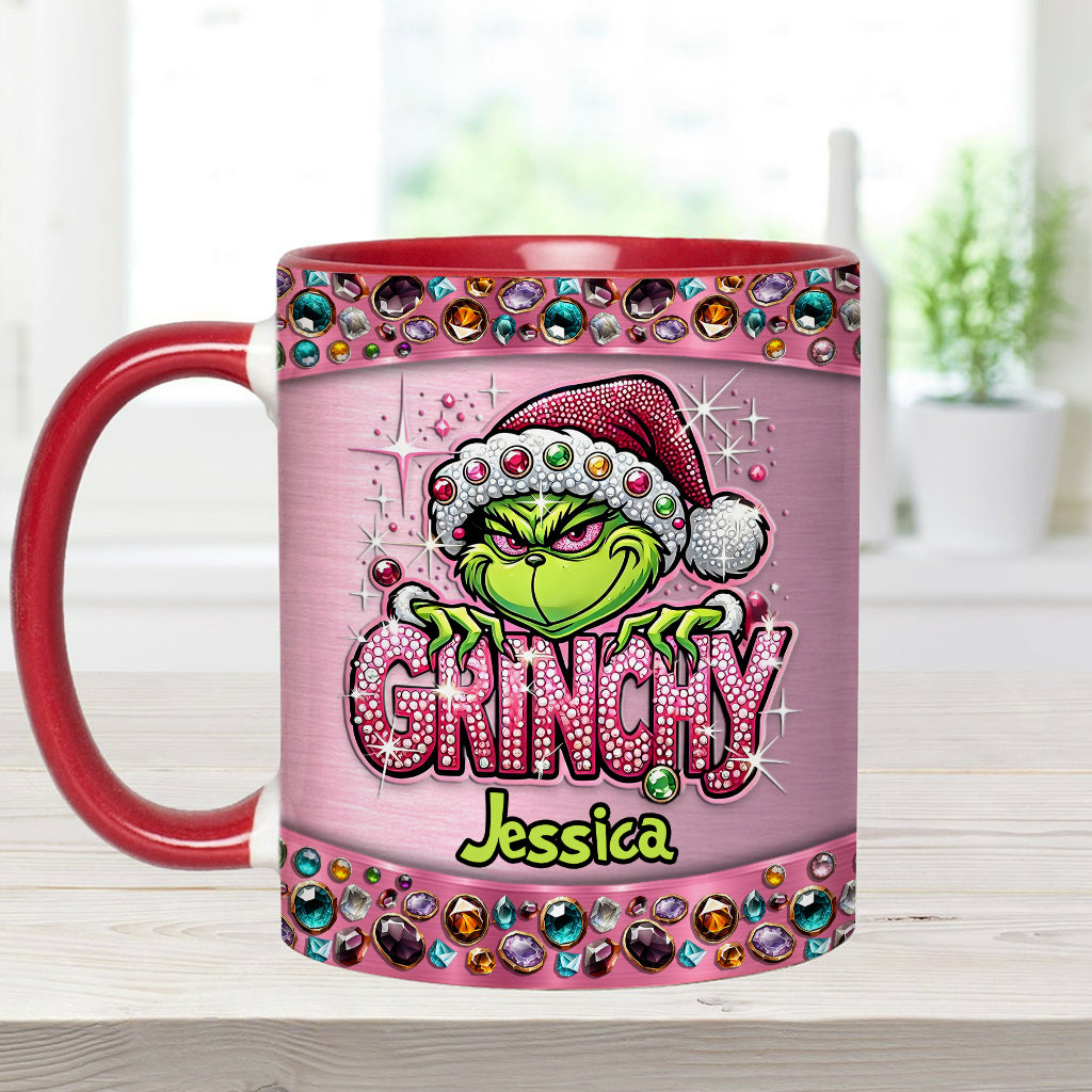 Any Name - Personalized Stole Christmas Accent Mug