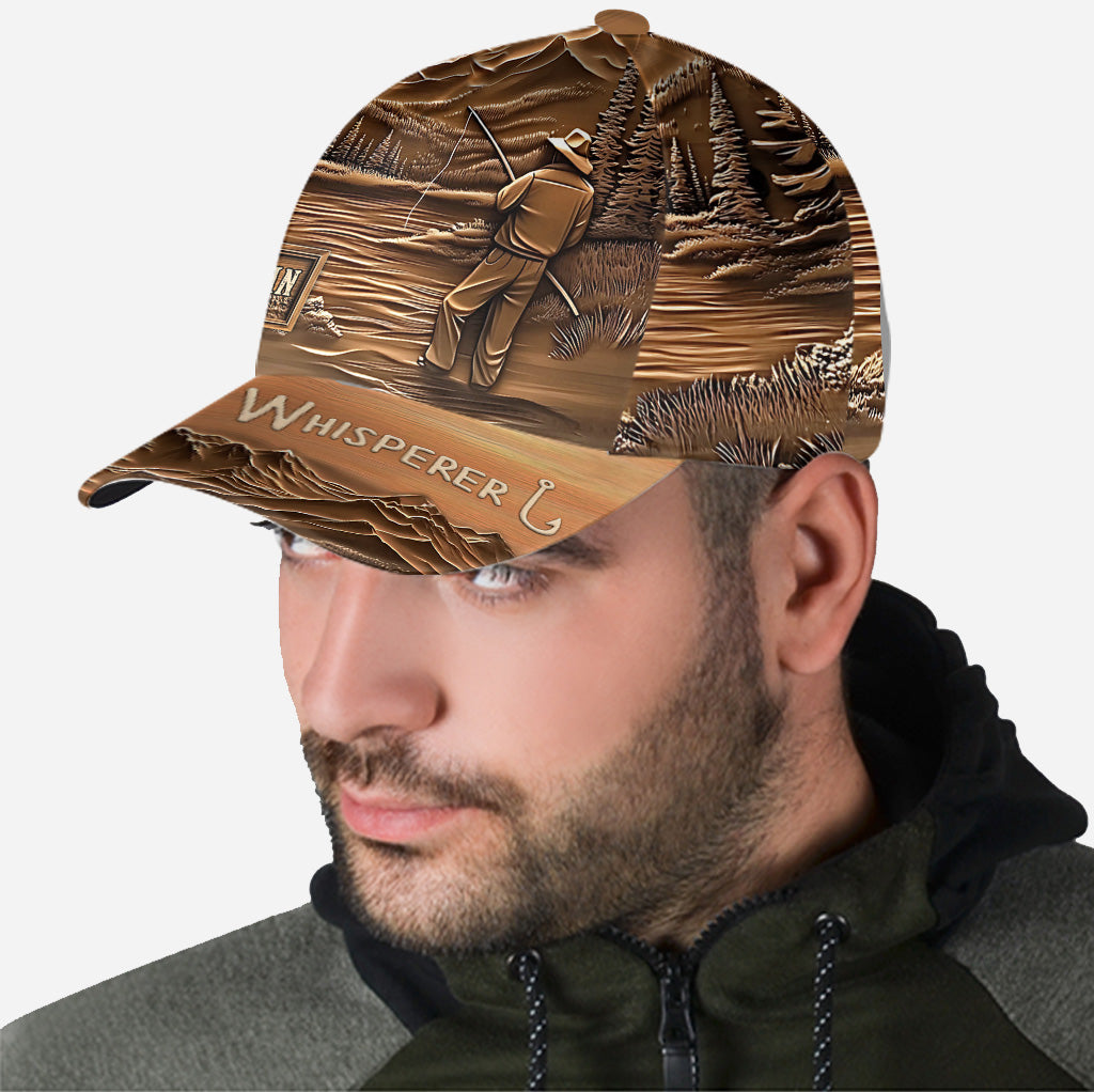 Le Chuchoteur de Poissons - Casquette de pêche classique personnalisée