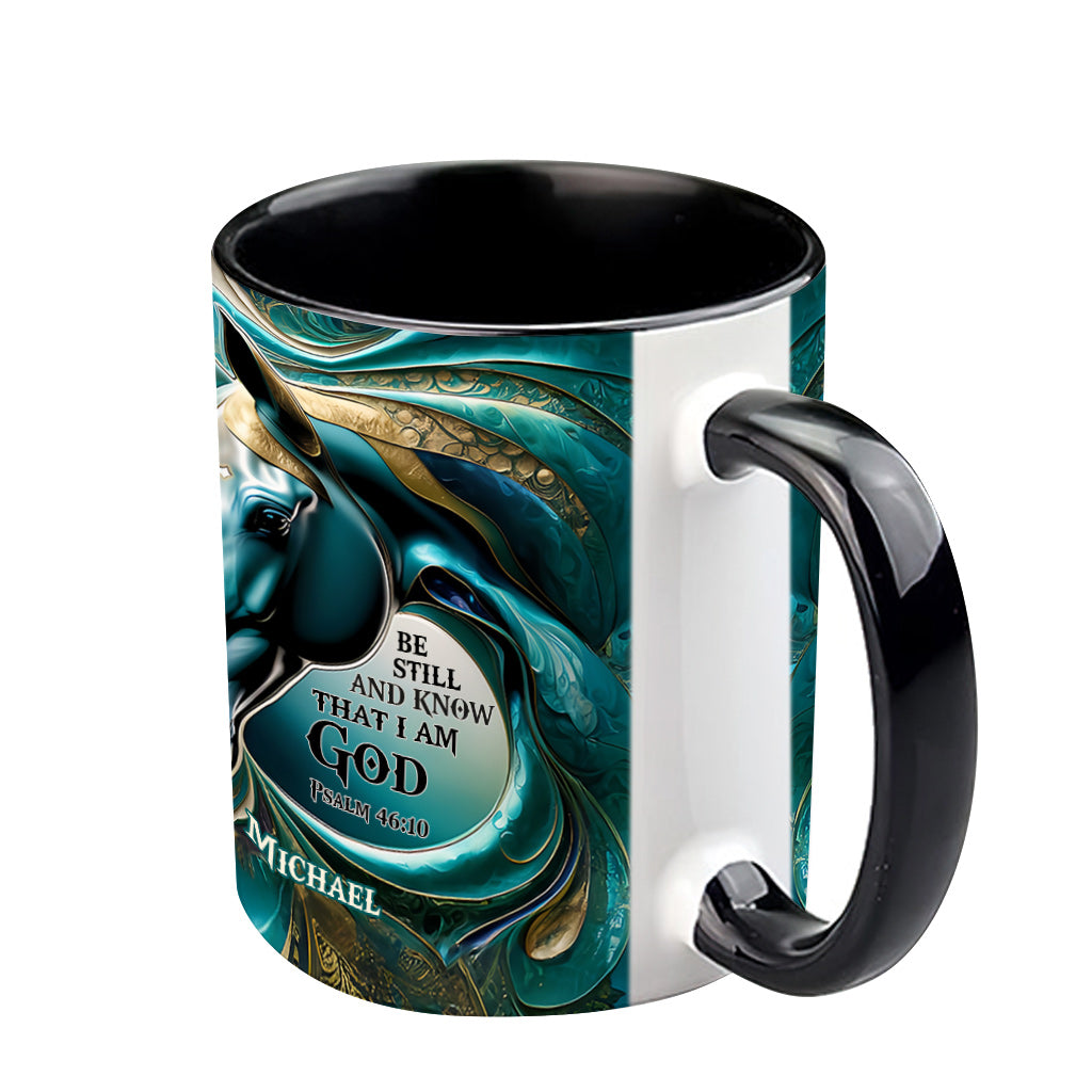 Mug chrétien personnalisé « Foi »