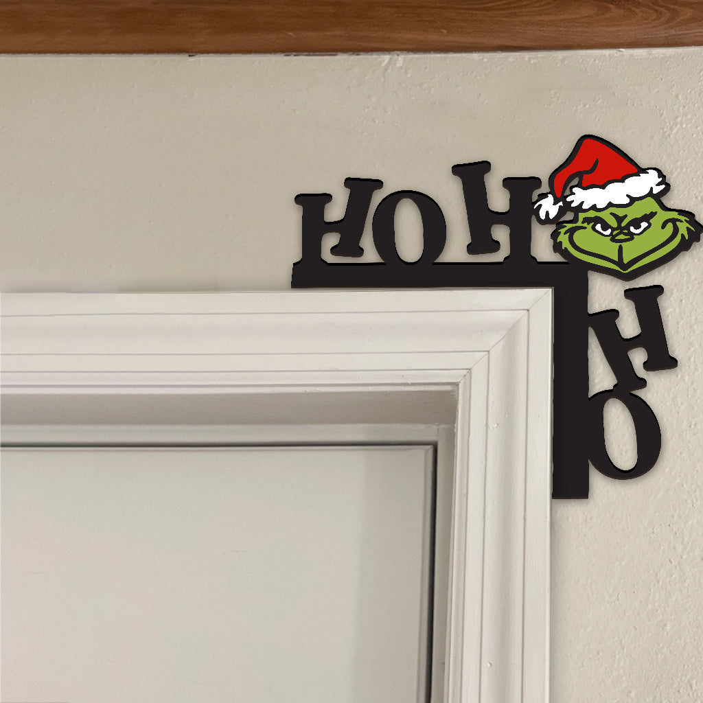 Ho Ho Ho – Personalisierte Stola als Weihnachtsdekoration für den Türrahmen
