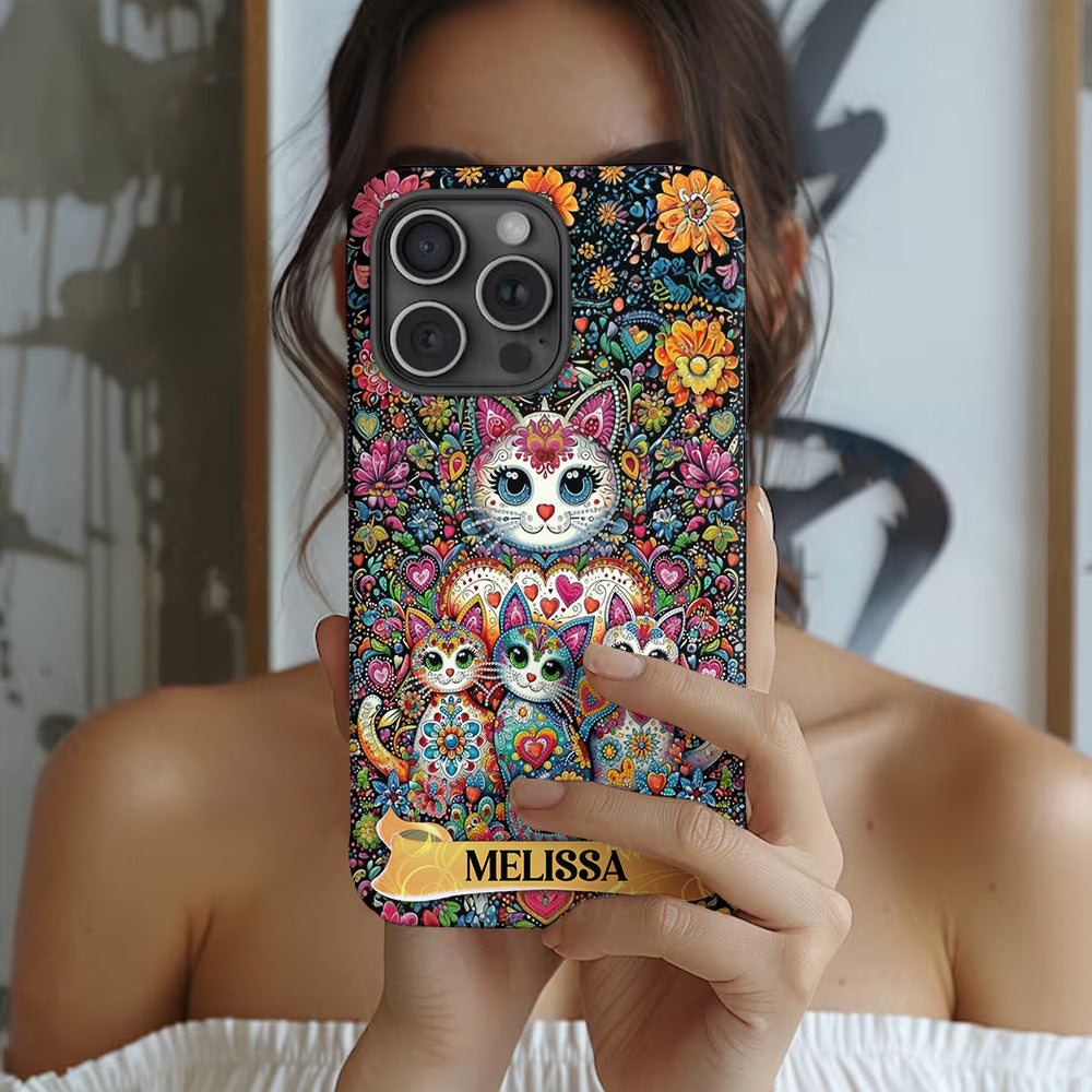 Magnifiques chats - Coque de téléphone personnalisée avec impression intégrale de chat
