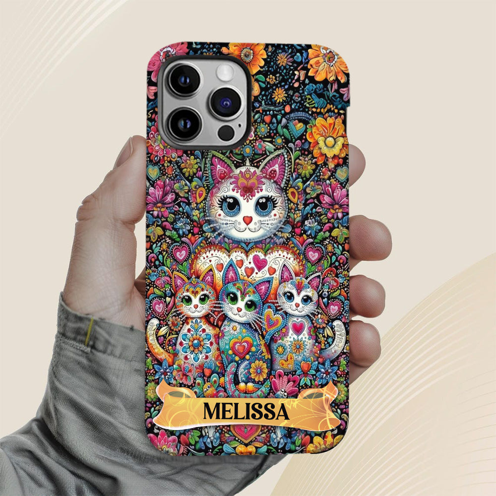 Magnifiques chats - Coque de téléphone personnalisée avec impression intégrale de chat