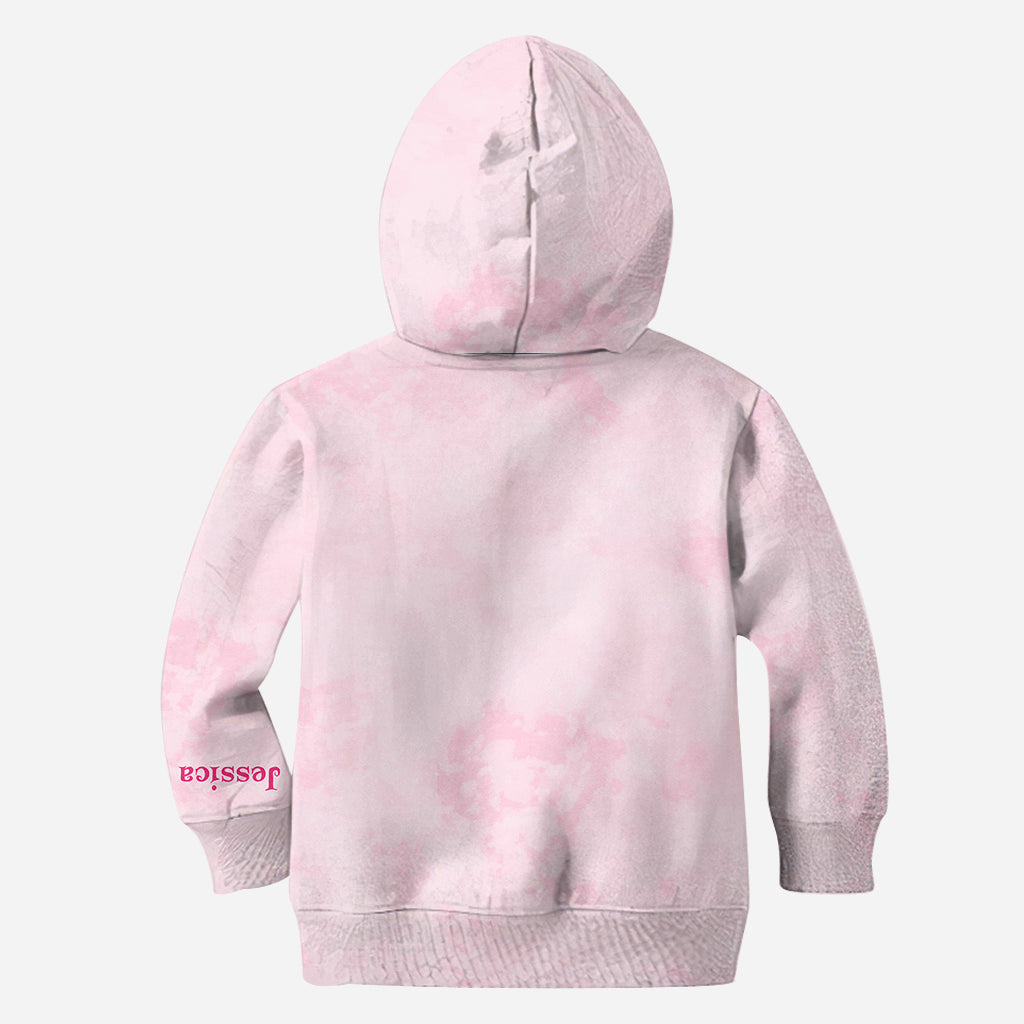 En octobre, on porte du rose - T-shirt personnalisé intégral pour la sensibilisation au cancer du sein