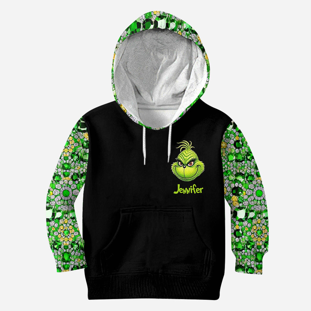 I Win - Personalized Stole Christmas Hoodie and Leggings