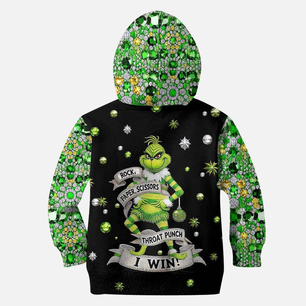 I Win - Personalized Stole Christmas Hoodie and Leggings