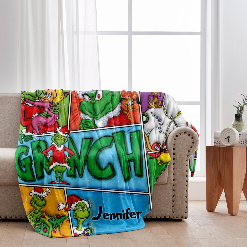 Frohe Weihnachten – Personalisierte Stola-Weihnachtsdecke