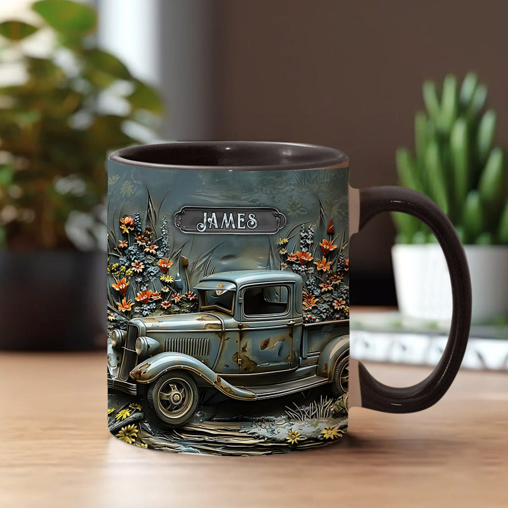 Classic Car - Personalized Muscle Car Accent Mug