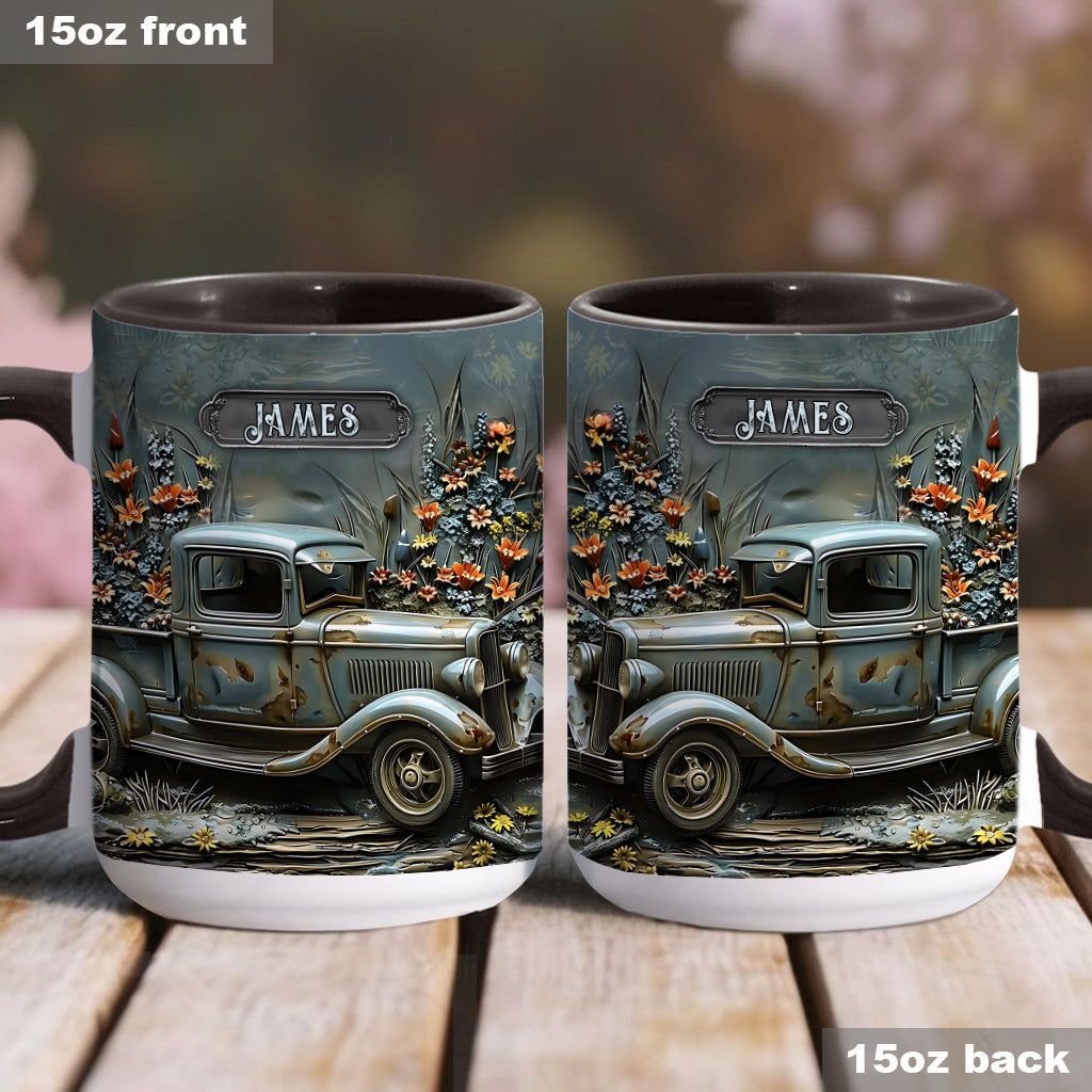 Classic Car - Personalized Muscle Car Accent Mug