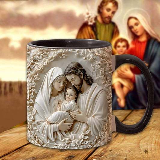 Mug chrétien personnalisé La Sainte Famille