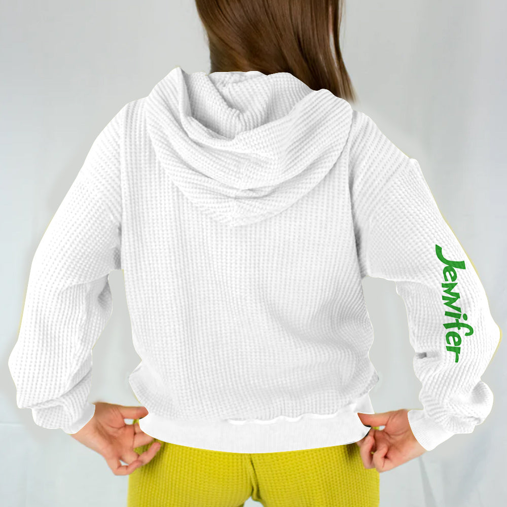 Merry Grinchmas - Stole Christmas Waffle Hoodie