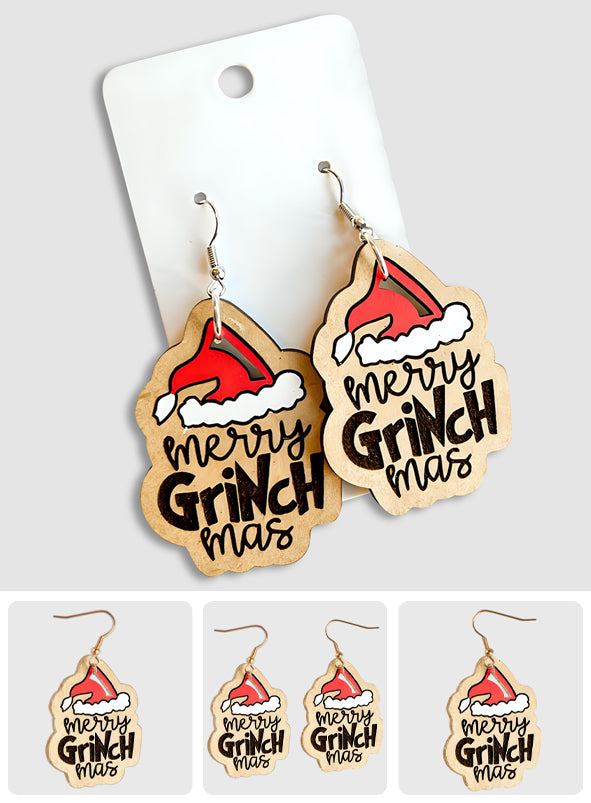 Frohe Weihnachten – Gestohlene Weihnachtsohrringe aus Holz