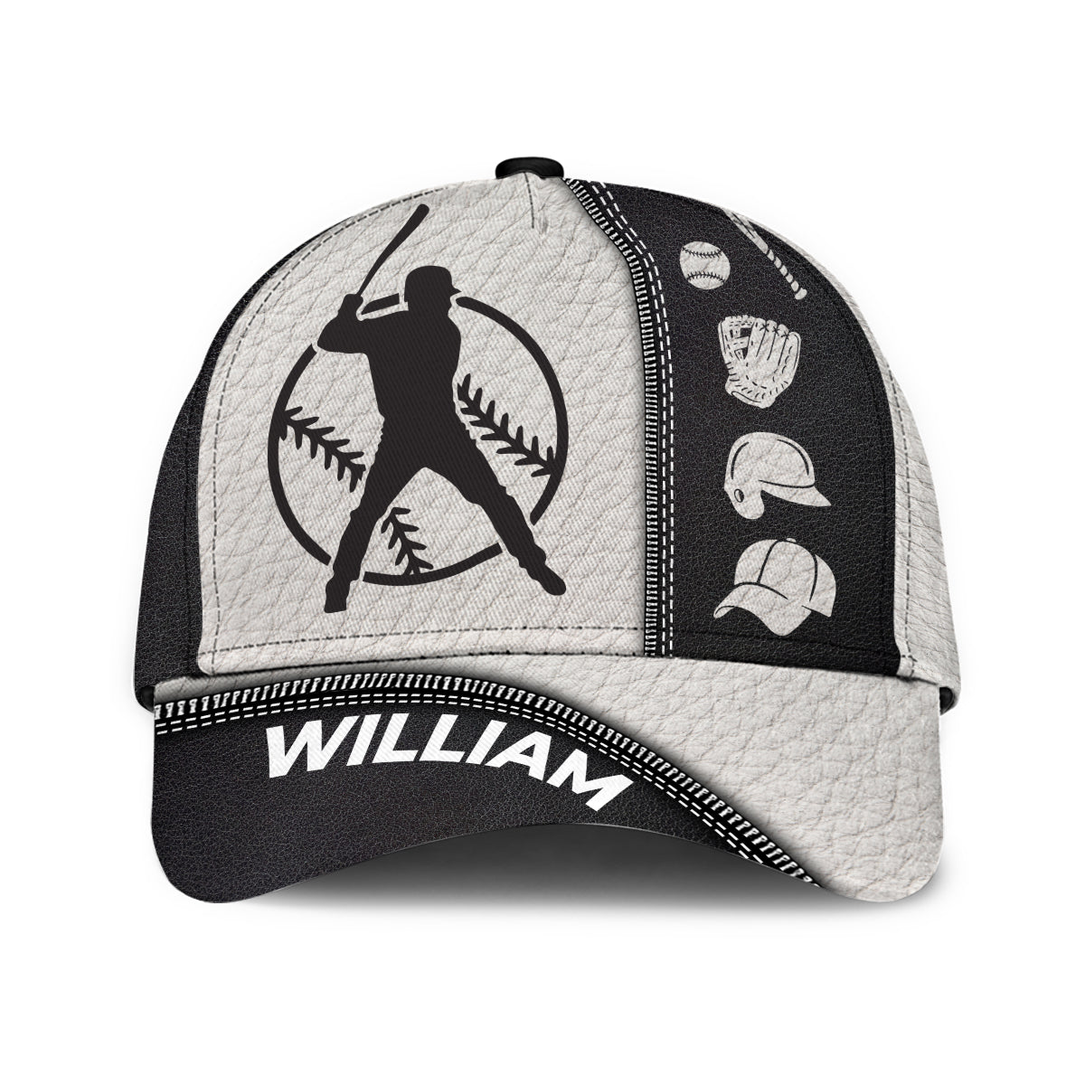 Spieltag – Personalisierte Baseball-Klassiker-Kappe