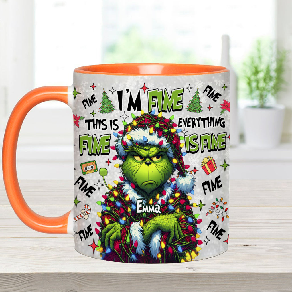 Alles ist gut – personalisierte Stola-Weihnachtstasse