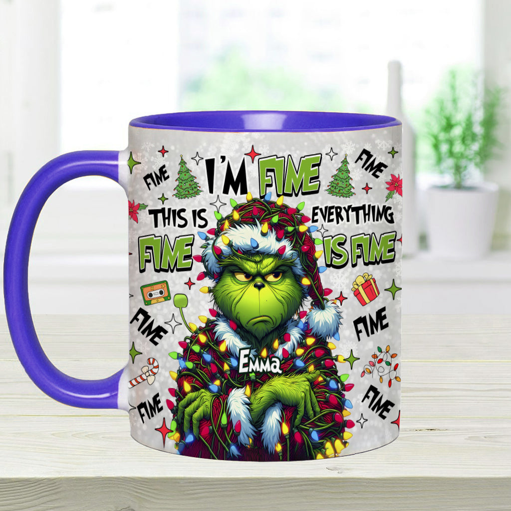 Alles ist gut – personalisierte Stola-Weihnachtstasse