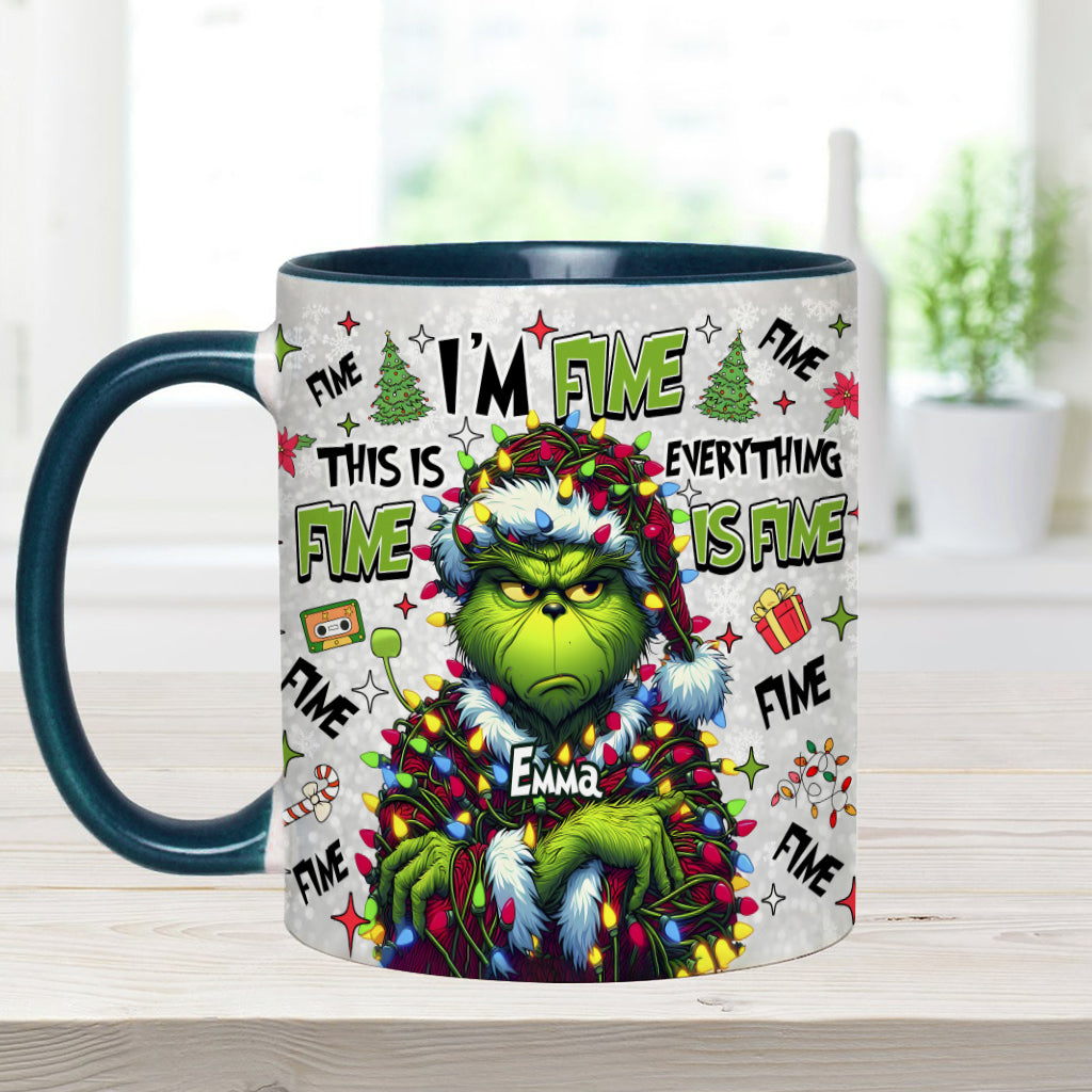 Alles ist gut – personalisierte Stola-Weihnachtstasse